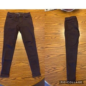 Maroon jegging (short)